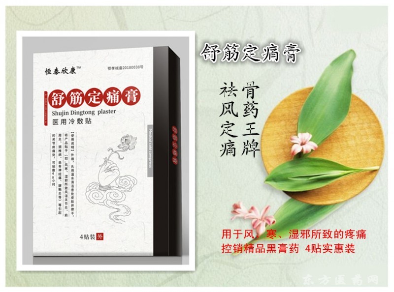舒筋定痛海報