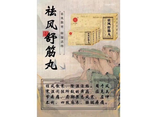 朝花牌 祛風舒筋丸