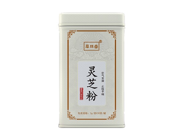 靈芝粉-鐵罐